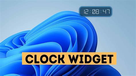 How to Add a Clock Widget on Windows 11 | Windows 11 Desktop ...