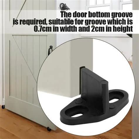 Floor Guide for Sliding Barn Door Bottom Gate Floor Guides Door Hardware Accessories Sliding ...