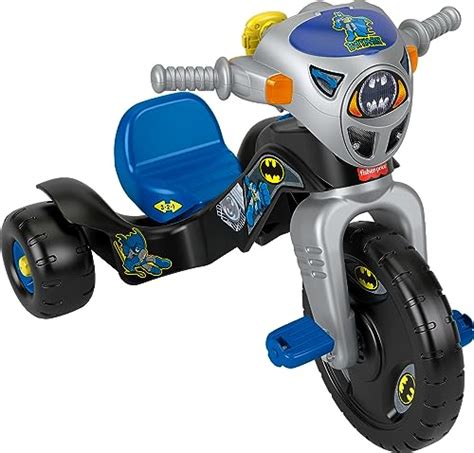 Fisher-Price DC Super Friends Batman Toddler Tricycle Ride-On Preschool ...