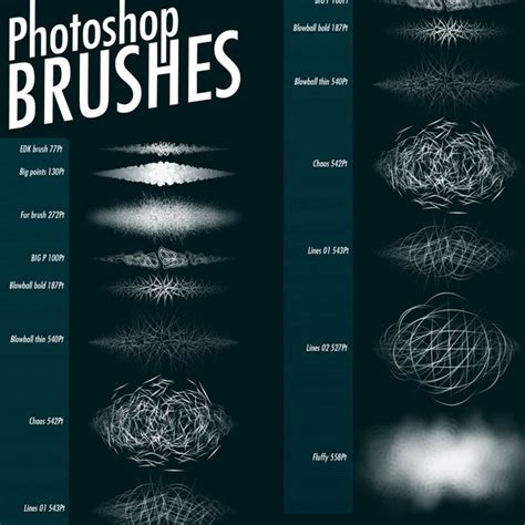 Texture Brushes - Photoshop brushes