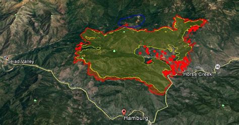 The Gap Fire Burns Another 1800 Acres - Redheaded Blackbelt