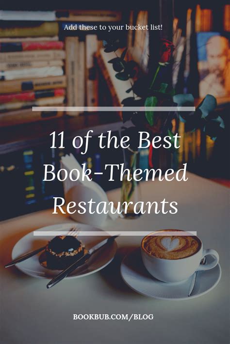 11 Delightfully Delicious Book-Themed Restaurants | Literary travel, Books, Book cafe