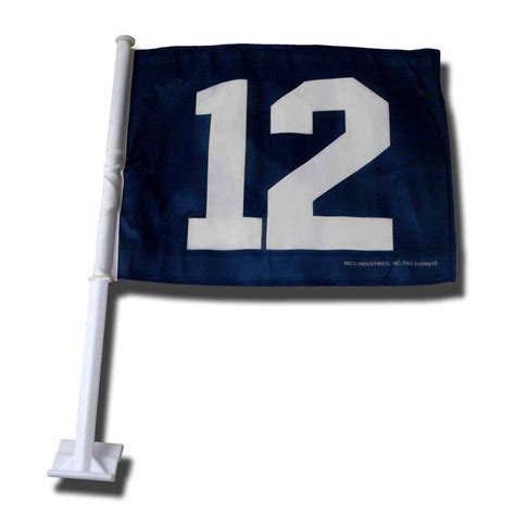 Seattle Seahawks 12th Man Car Flag | World of Windsocks