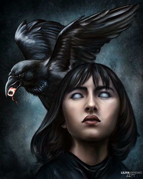 Bran Stark Three-Eyed Raven by lily-estudio106 on DeviantArt