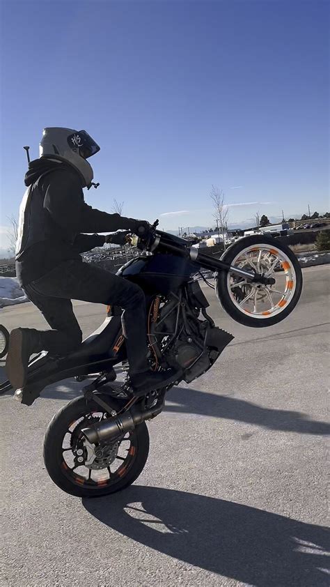 Ktm stunt bike