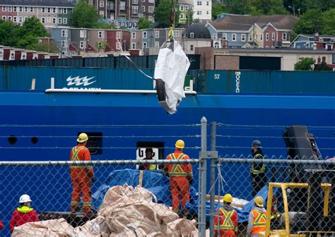 Salvaged debris from Titan submersible contains 'presumed human remains ...