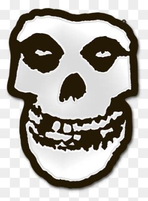 Ssckull Clipart Misfits - Misfits Skull Black - Free Transparent PNG ...