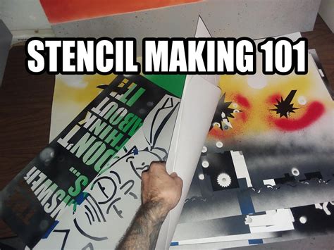 Spray Paint Stencil Making 101 : 5 Steps (with Pictures) - Instructables