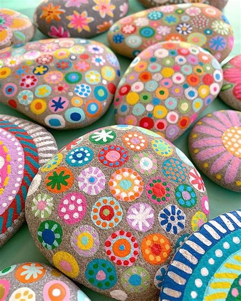 Rock Painting Patterns, Rock Painting Ideas Easy, Rock Painting Designs, Rock Painting Art ...