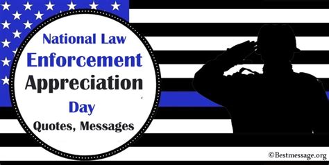 National Law Enforcement Appreciation Day Quotes and Messages