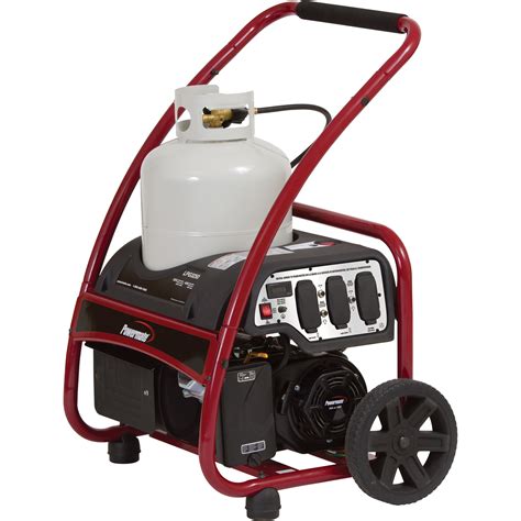 Powermate Portable Propane Generator — 4050 Surge Watts, 3250 Rated Watts, Model# PM0133250 ...