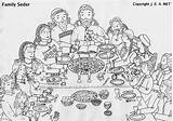 Passover Coloring Pages sketch template