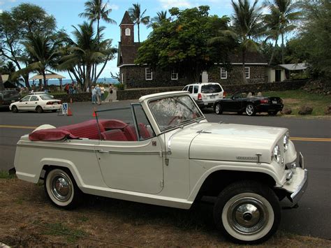 Jeepster Commando convertible on Maui