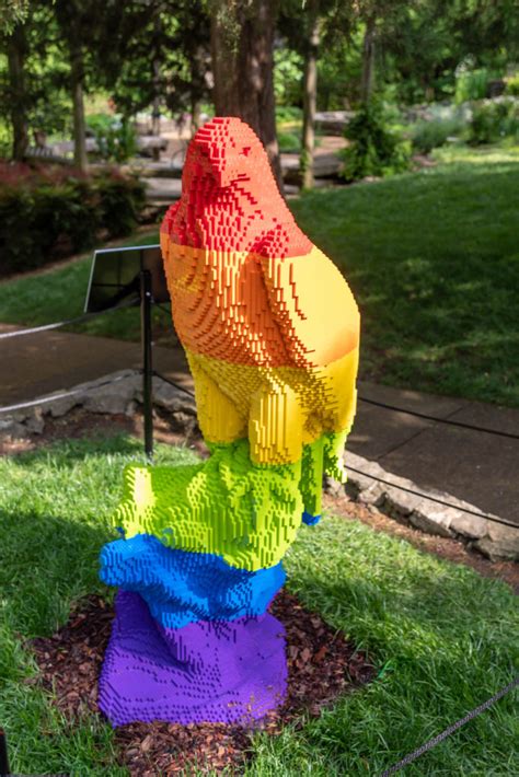 Lego Sculptures and Crayola Art Installations at Cheekwood