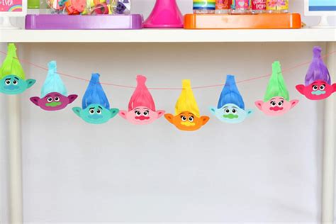 Trolls Birthday Party Ideas | Photo 8 of 28 | Catch My Party