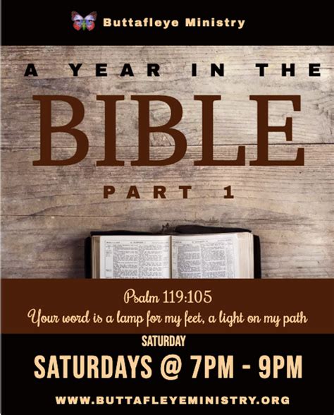 A Year In The Bible | Information and Sample Reading