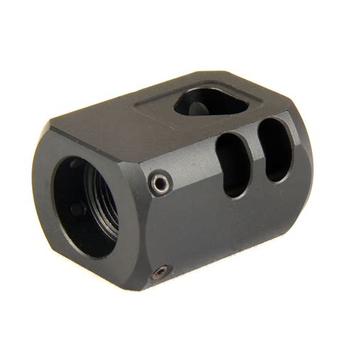 GLOCK 9MM Muzzle Brake 1/2x28 TPI Compensator #1814G – TACFUN