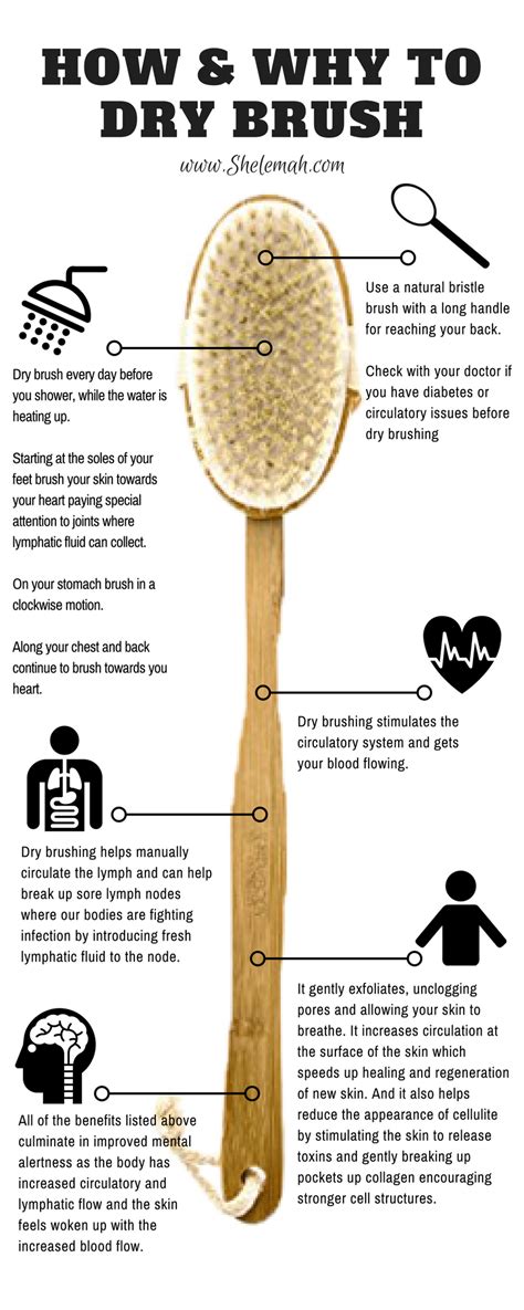 Dry Brushing For Skin, Circulatory, And Lymphatic Health | Shelemah