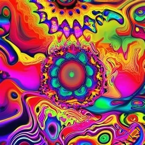 Create vibrant and psychedelic backgrounds. use bold colors, intricate patterns, and mesmerizing ...