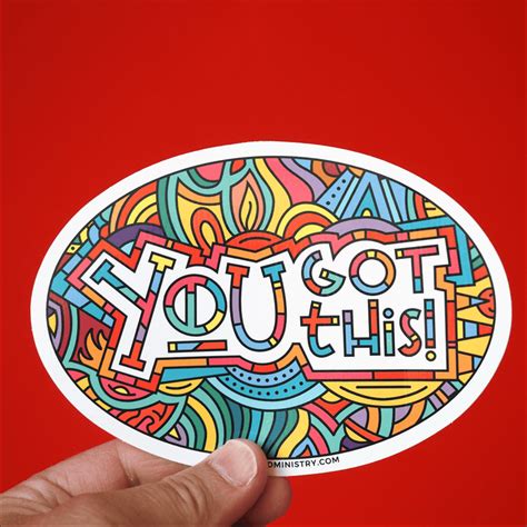 "You Got This" Stickers — Illustrated Ministry