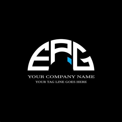 EPG letter logo creative design with vector graphic 7886247 Vector Art ...