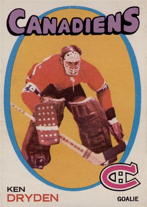 Ken Dryden: 1971-72 O-Pee-Chee 45 - Hockey Card Collection