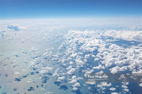 Stock photo - Atlantic ocean aerial view - Paul Maguire