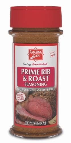 Amazing Taste® Prime Rib & Roast Seasoning, 5 oz - Fred Meyer