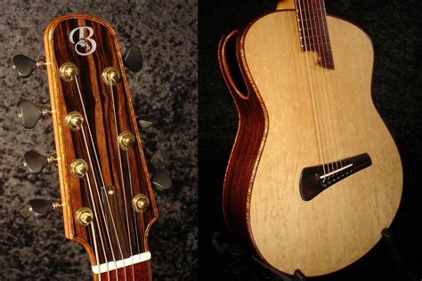 Seven String Modern Acoustic Guitar - Tom Bills Custom Guitars