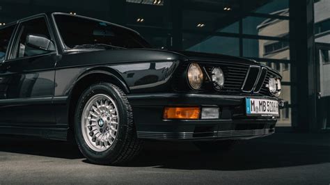 The BMW M5 E28 from 1985