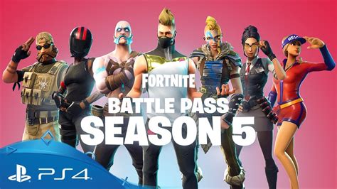 Fortnite | Battle Pass Season 5 | PS4 - YouTube