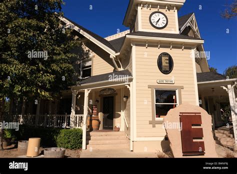 Wineries, Los Olivos, California Stock Photo - Alamy