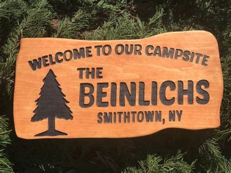 Welcome To Our Campsite Camping Signs campsite signs | Etsy | Camping signs, Camping signs ...