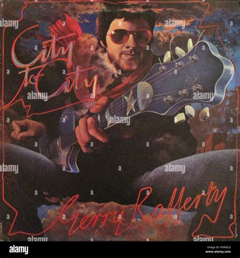 Vintage Vinyl Lp Cover City To City Gerry Rafferty 1978 Stock Photo - Alamy