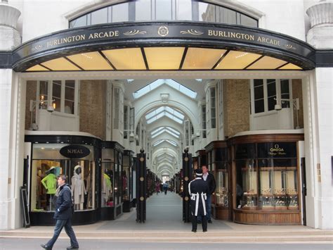 The Burlington Arcade - Piccadilly - Bowl Of Chalk - London Walking Tours