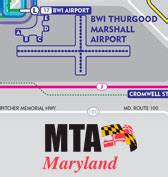 Baltimore Bus Routes Map