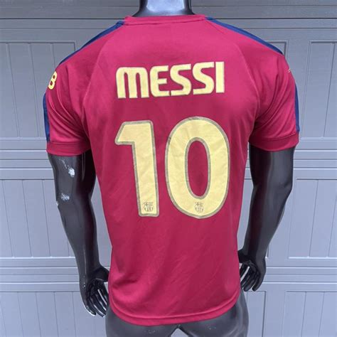 Lionel Messi #10 Soccer Jersey FCB Club Barcelona... - Depop