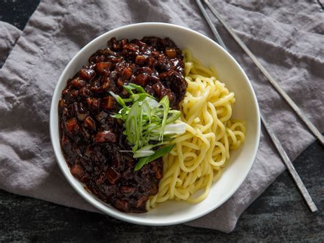 Jjajangmyeon Recipe : StephanieSooStories