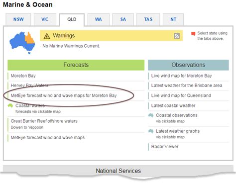 Using MetEye for boating - Marine Knowledge Centre