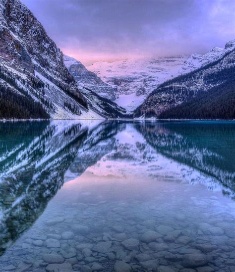 Leo on Instagram: “Sunset at Lake Louise, Alberta.” | Natural landmarks ...