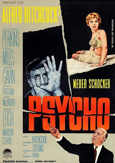 Psycho (1960) | Movie posters, Alfred hitchcock movies, Alfred hitchcock