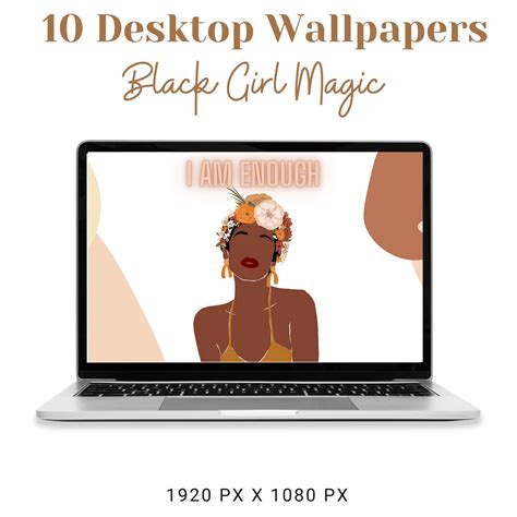 Black Girl Magic Desktop Wallpaper Affirmation Desktop - Etsy Canada