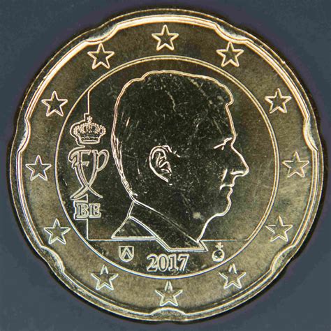 Belgium 20 Cent Coin 2017 - euro-coins.tv - The Online Eurocoins Catalogue