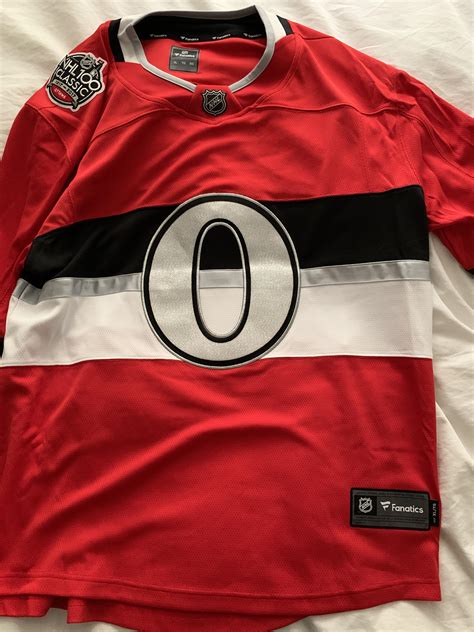 Bought a fanatics Senators NHL 100 classic jersey for cheap. Is it ...