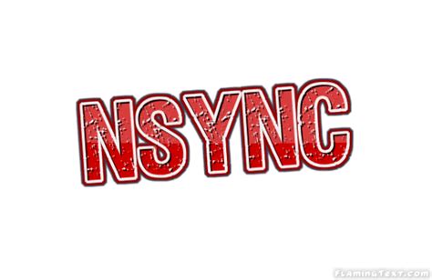 Nsync Logo | Outil de conception de nom gratuit à partir de texte flamboyant