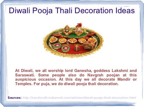 Diwali Pooja Thali Decoration Ideas