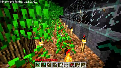 Minecraft Underground Tree Farming - YouTube