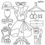 Fashion Clothes Coloring Pages At GetColoringscom  Free Printable sketch template