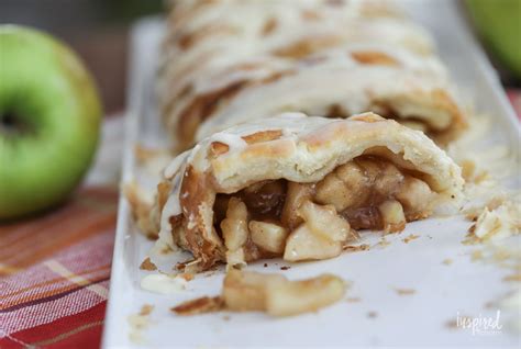 Homemade Apple Strudel Recipe (made with puff pastry)