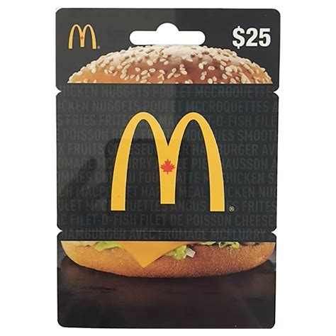 McDonald's Gift Card - $25 | London Drugs